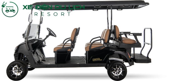 Xe điện golf 6 chỗ Leroad L4+2 Lifted