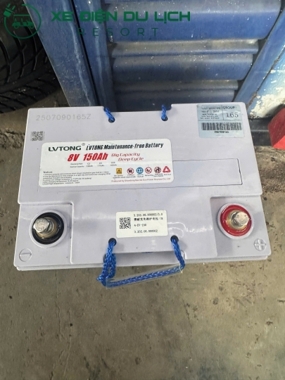 Bình ắc quy 6V 200Ah Lvtong Chính Hãng